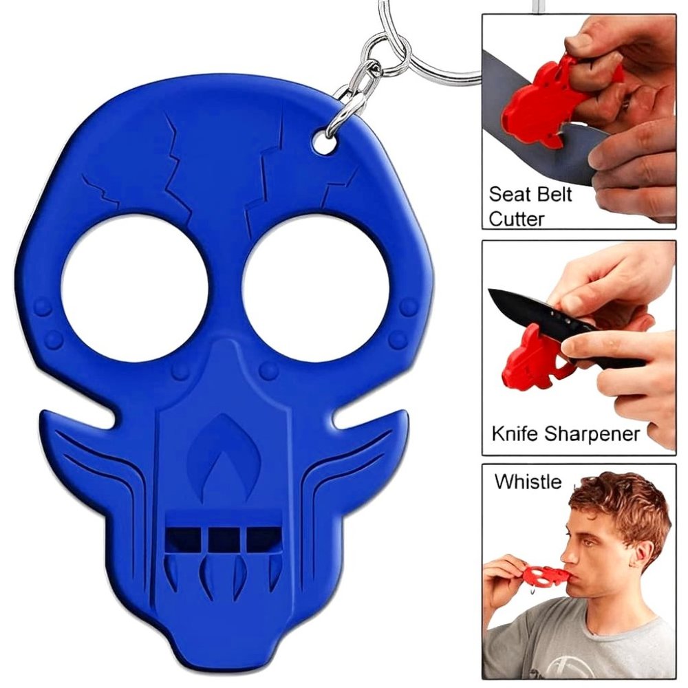 "Zombie" Code Blue Uprising Skull "Emergency Key Chain"⬇️New
